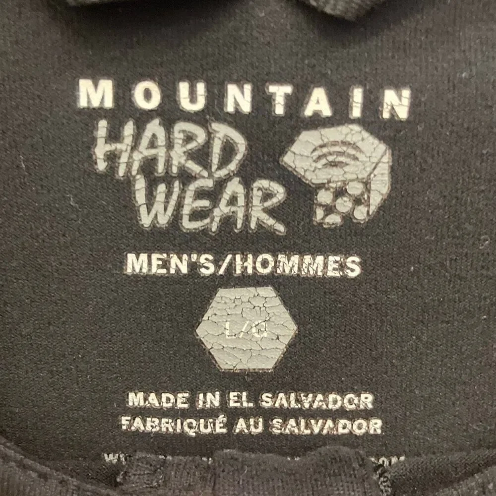Mountain hardware half zip men’s large 734